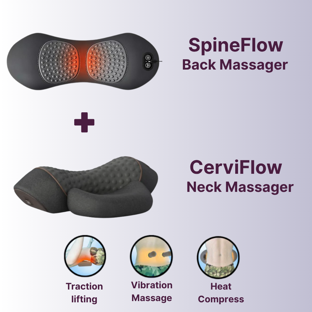 CerviFlow Neck Massager Pillow